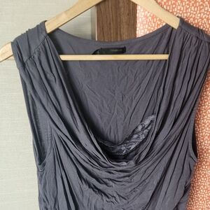 Maurices Charcoal Sleeveless Top